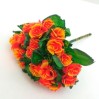 Роза букет, оранжевый (упаковка 5 шт)