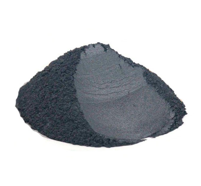 Серебристо-черный, перламутровый пигмент, 10 гр