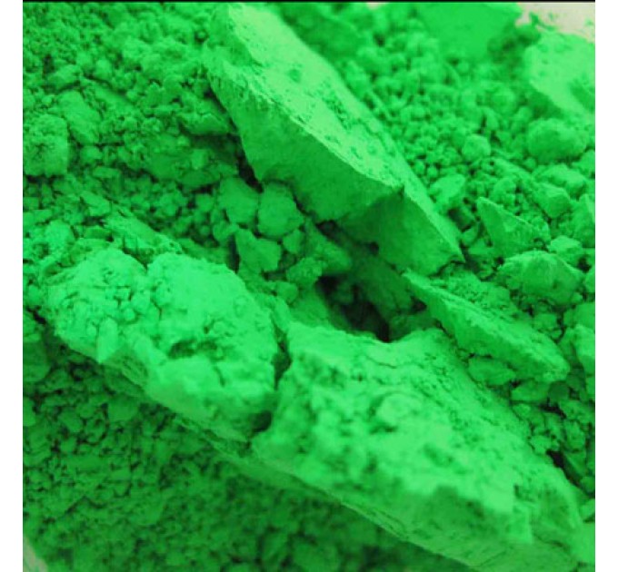 Зеленый неоновый пигмент, 5 гр