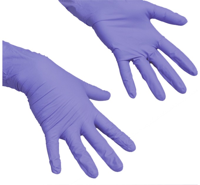Перчатки Нитриловые синие, 1 пара