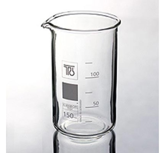 Термостойкий стакан 150 мл, стекло