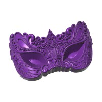 Карнавальная маска, пластиковая форма