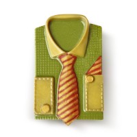 Рубашка с галстуком, пластиковая форма