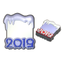 2019 под картинку, пластиковая форма