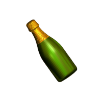 Шампанское под картинку, пластиковая форма