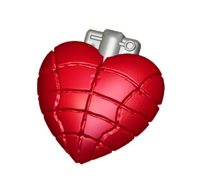 Сердце граната, пластиковая форма
