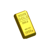 Золотой слиток-2 - пластиковая форма