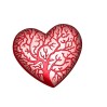 Сердце дерево, пластиковая форма