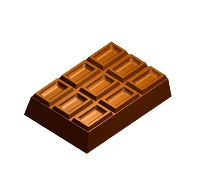 Шоколадка, пластиковая форма