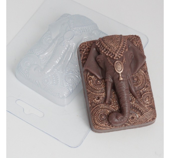 Слон индийский, пластиковая форма