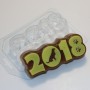 2018/Силуэт собаки, пластиковая форма