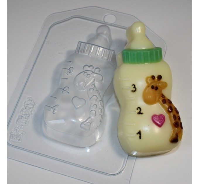 Бутылочка детская, пластиковая форма