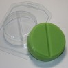 Таблетка круглая, пластиковая форма