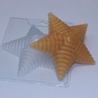 Звезда с погона пластиковая форма