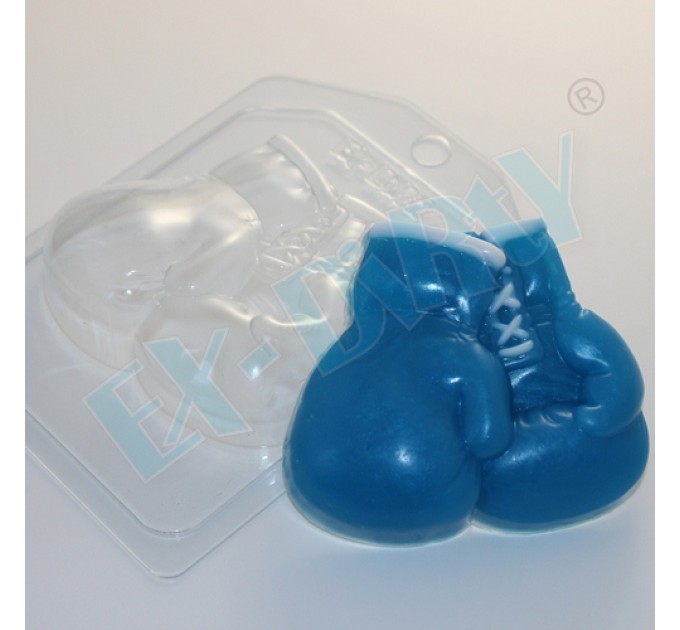 Боксерские перчатки, пластиковая форма