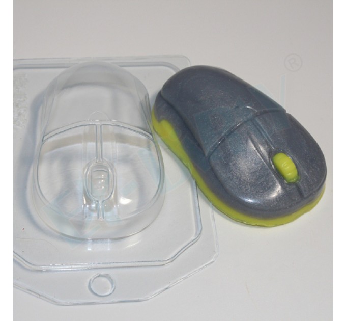 Мышь компьютерная, пластиковая форма