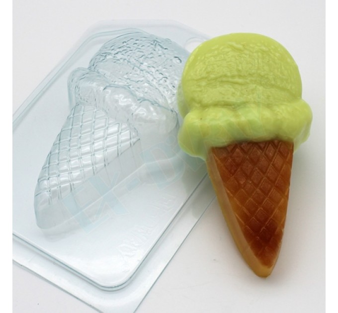 Мороженое/Рожок с шариком, пластиковая форма