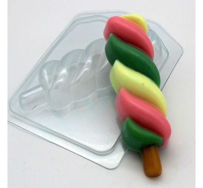 Мороженое/Спиральное, пластиковая форма