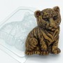 Тигренок сидит, пластиковая форма
