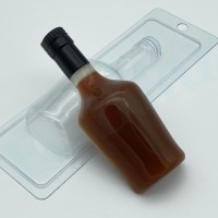  Бутылка Коньяка округлая, пластиковая форма