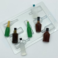 Бутылки мини, пластиковая форма