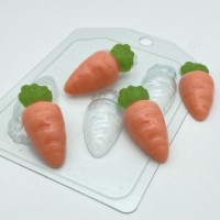 Морковка мультяшная МИНИ, пластиковая форма