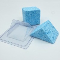 Куб 60 половинка, пластиковая форма