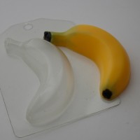 Банан, пластиковая форма