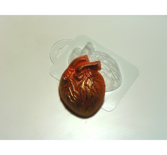 Живое сердце - пластиковая форма