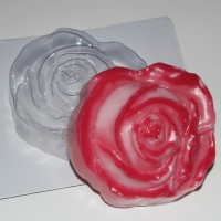 Роза пластиковая форма