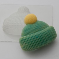 Вязаная шапка, пластиковая форма