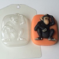 Шимпанзе, пластиковая форма