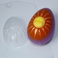 Яйцо-солнце, пластиковая форма