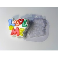 Love me - пластиковая форма