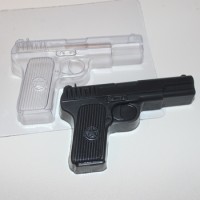 Пистолет - пластиковая форма