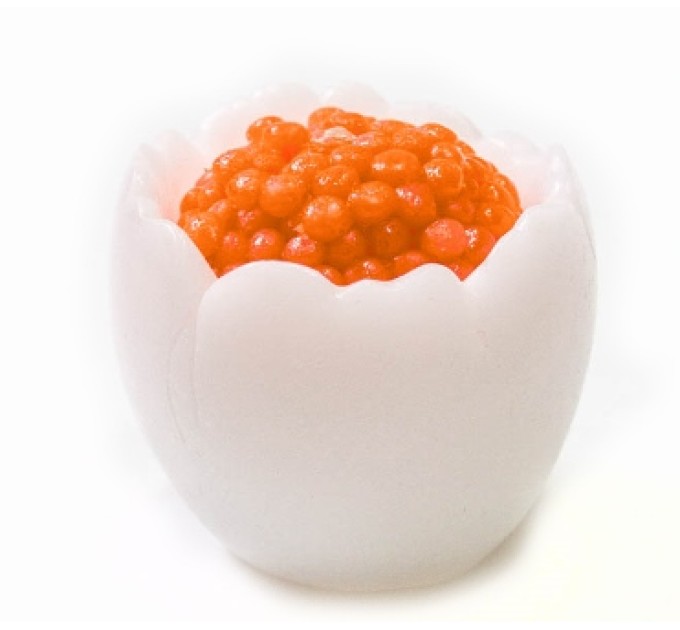 Силиконовая форма Яйцо с икрой, 100 гр
