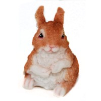 Силиконовая форма Кролик малый-3, 50 гр