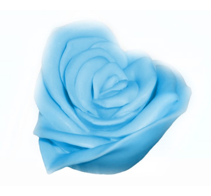 Силиконовая форма Роза-сердце, 125 гр