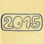 2015, силиконовый штамп