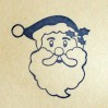 Дед Мороз, силиконовый штамп