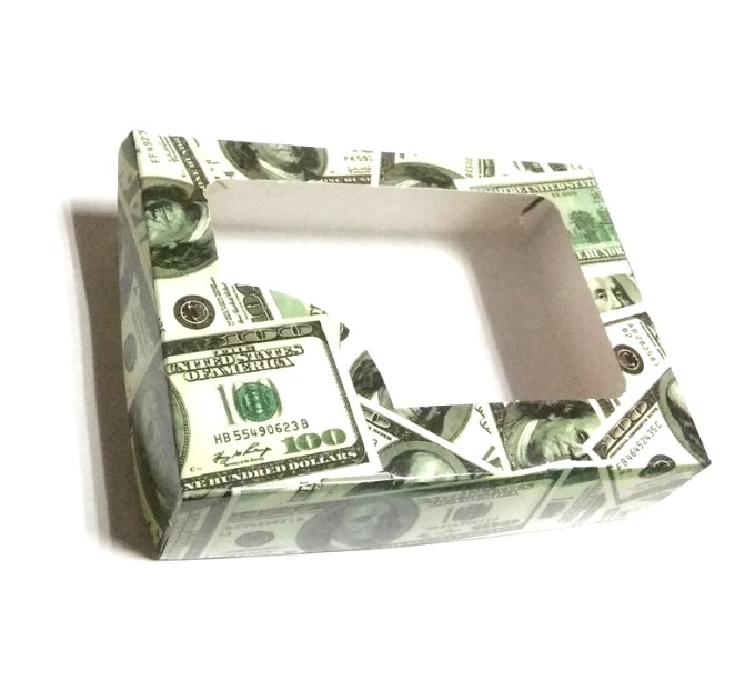 Коробка для мыла "Доллар большая", 15*11*4 см