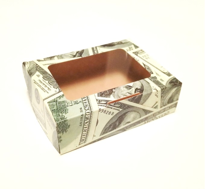 Коробка для мыла "Доллар малая", 10*8*3 см